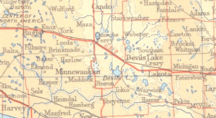 Devil's Lake, North Dakota, in 1967